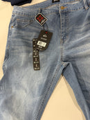 STONE FLEX JEANS 4-WAY STRETCH - SIZE: MEN 38X31 - LIGHT BLUE - Brand New