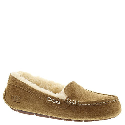 1106878 UGG WOMEN ANSLEY SLIPPER CHESTNUT SIZE 8 - Scratch & Dent