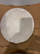 MIKASA HARLEY WHITE STONE WEAR 4PK PLATES STONEWEAR - HARLEY WHITE STONE - Like New
