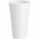 DART 20J16 Big Drink Foam Cup 20 Oz Case 500 B004NG8AAY - White - Brand New