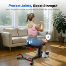 MERACH DEEP SQUAT MACHINE WOMEN ADJUSTABLE GLUTES TRAINER MACHINE - BLACK/RED - Like New
