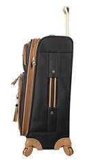 Steve Madden Designer Luggage Checked Large 28 Inch Suitcase B07JHCPM9G - Brand New