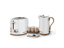 HOMEART PANDA COLLECTION, ELECTRIC KETTLE, 2-SLICE TOASTER, EGG BOILER, WHITE Like New