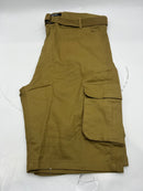 BLU ROCK BLUE ROCK GALAXY RUGGED TRAIL MEN CARGO SHORTS - SIZE: 42 - DARK KHAKI - Brand New