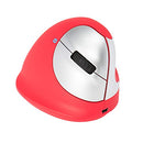 R-GO HE SPORT VERTICAL ERGONOMIC MOUSE WIRELESS BLUETOOTH RED - Like New