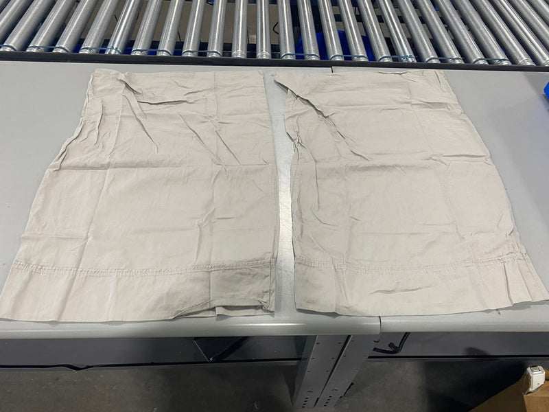 NOBLE HOUSE KING 300 THREAD COUNT SHEET SET - GRAY - Like New