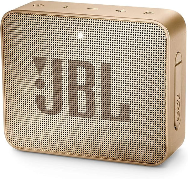 JBL GO 2 Portable Bluetooth Waterproof Speaker QK9-00244 - Champagne New