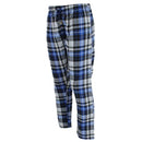 Ten West Apparel Men's Flannel Pajama Pants Black/Blue M - Brand New