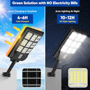 TOWPONICS 6000W Solar Street Lights Replacement, 460000LM Solar Lights Outdoor - Like New