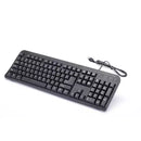 IMICRO 104-KEY WIRED USB ENGLISH KEYBOARD KB-US0803 - BLACK Like New