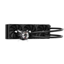 MINOR SONIC MINORSONIC AIO CPU COOLER 360MM AIO HIGH-SPEED CERAMIC PUMP - BLACK - Like New