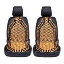 Zento Seat Beads Bead Seat Covers for Cars 2 Pieces of Natural Wooden Beads - Like New