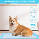 FluffyDream Absorbent Waterproof Dog Puppy Pet Pad Housebreaking 60PK Blue - Brand New