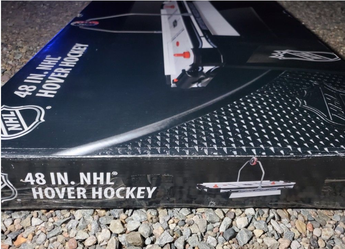 NHL HOVER HOCKEY TABLE 48 INCH - BLACK/WHITE - Brand New