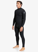 Quiksilver Mens Everyday Sessions 3/2 Back Zip Wetsuit - Black | Large Short - Brand New