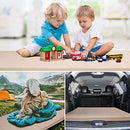 ZonLi Foam Camping Mattress, Portable Roll Up Travel Sleeping Pad Single - Black - Brand New