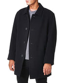 COLE HAAN MEN'S CASHMERE BLEND CLASSIC COAT SHIRT COLLAR SIZE:MEN L DARK NAVY - Brand New
