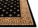Well Woven 548939 Barclay Hudson Terrace Traditional Rug - Black - Brand New
