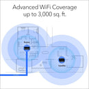 NETGEAR Nighthawk Home WiFi 6 System (MK62) - AX1800 router, satellite extender Like New
