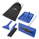 SNOW JOE SJBLZD-4IN1-SJB MULTI-PURPOSE AUTO SNOW TOOL KIT - BLUE - Like New