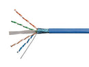 MONOPRICE CAT6A ETHERNET BULK CABLE - 500 FEET - BLUE - Like New