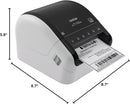 Brother QL-1110NWB Wide Format Thermal Label Printer w/Wireless 4" - White/Black - Like New