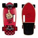 Kryptonics 19" Stubby Cruiser All Right, Red/Black B08C1TK5HF - NEW - Brand New