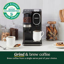 CUISINART SINGLE SERVE COFFEE MAKER + COFFEE GRINDER 48-OUNCE DGB-2 - BLACK - Like New