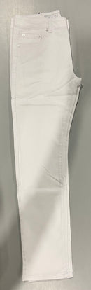 7GROOVE SLIM JEANS - SIZE: MEN 34X32 - WHITE - Brand New