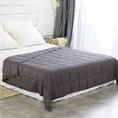 Syrinx Weighted Blanket 20lbs 60''x80'' Dark Grey for Queen Size Breathable - Brand New