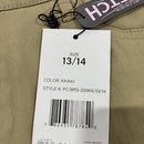 AUTHENTIC GALAXY BY HARVIC SCHOOL UNIFORM GIRLS - SIZE: YOUTH 13/14 - KHAKI - Brand New