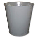 Impact 1302-3 Round Metal Wastebasket, 28 qt Capacity, 14-1/4" Height (6 pack) - Brand New