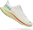 1123164 HOKA ONE ONE Womens Kawana Mesh Blanc De Blanc Butterfly Trainers 9 Like New