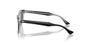 RAY-BAN BOYS RJ9098SF LOW BRIDGE FIT SQUARE SUNGLASSES BLACK ON TRANSPARENT - Like New