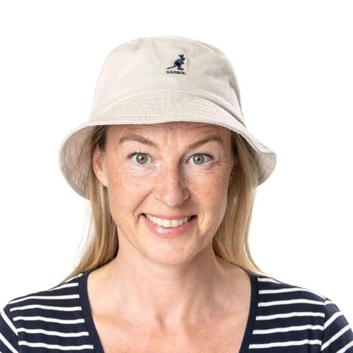 K4224HT Washed Bucket Hat, Marine Teal, XL - Brand New