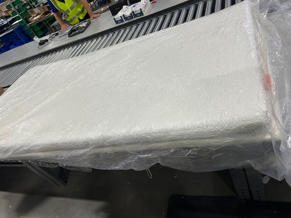 SWEETNIGHT SWEET NIGHT 80" BY 80" FOAM CUSHION FOR A BED - WHITE - Like New
