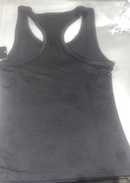 STUDIO 33 WOMEN'S SOLID SLEEVELESS RACERBACK TANK TOP - SIZE: WOMEN S - BLACK - Like New