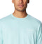 COLUMBIA MEN'S TECH TRAIL CREW NECK II SIZE: MEN L SPRAY HEATHER - Brand New