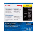 KIDDE FIREX HARDWIRED CARBON MONOXIDE DETECTOR WITH LED LIGHT 9V BACKUP BATTERY - Like New