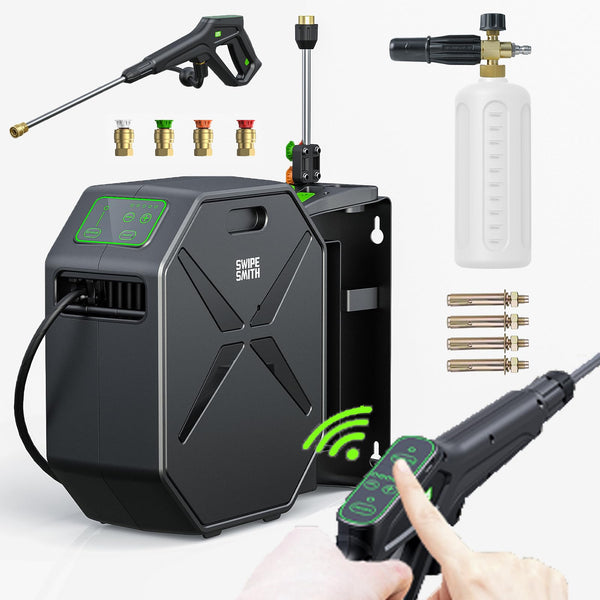 SWIPESMITH 5500PSI MAX WALL-MOUNTED PRESSURE WASHER REMOTE - Scratch & Dent
