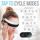 SERENELIFE STRESS THERAPY ELECTRIC EYE MASSAGER WIRELESS DIGITAL MASK MACHINE - Like New