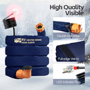 Sewer Hose with Heated Sleeve Avoid Freezing at -45°F - Blue - Brand New