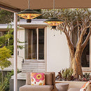 Lovinouse Electric Hanging Patio 1500W Adjustable Modes Waterproof - Silver - Brand New