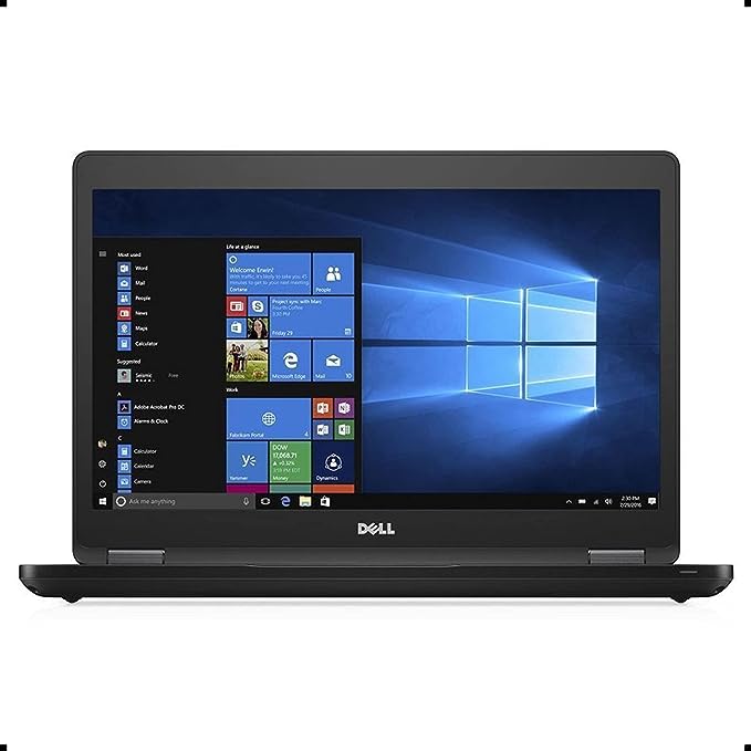 DELL LATITUDE 5480 14" HD 1366X768 I5-6200U 2.3GHz 8GB 256GB P72G001 - BLACK - Like New