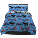 WB The Flash Movie DC Comics Super Soft Comforter and Sheet Set 7 Pieces Full - Brand New