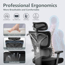 GENERIC ERGONOMIC DESK CHAIR HIGH BACK GAMING CHAIR RECLINING COMFY - BLACK - Like New