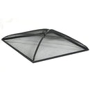Sunnydaze Heavy-Duty Steel Mesh Fire Pit Spark Screen Cover - 36" Square - Black - Like New