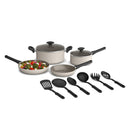 BELLA 12 PIECE COOKWARE SET EVERGOOD CERAMIC NONSTICK COATING - Scratch & Dent