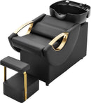 SEOGWISAM SHAMPOO BOWL AND CHAIR SET - BLACK - Like New