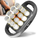 Binxalin 16 Head Massage Gun Deep Tissue,Percussion Massager, 9 Speeds - GRAY - Like New